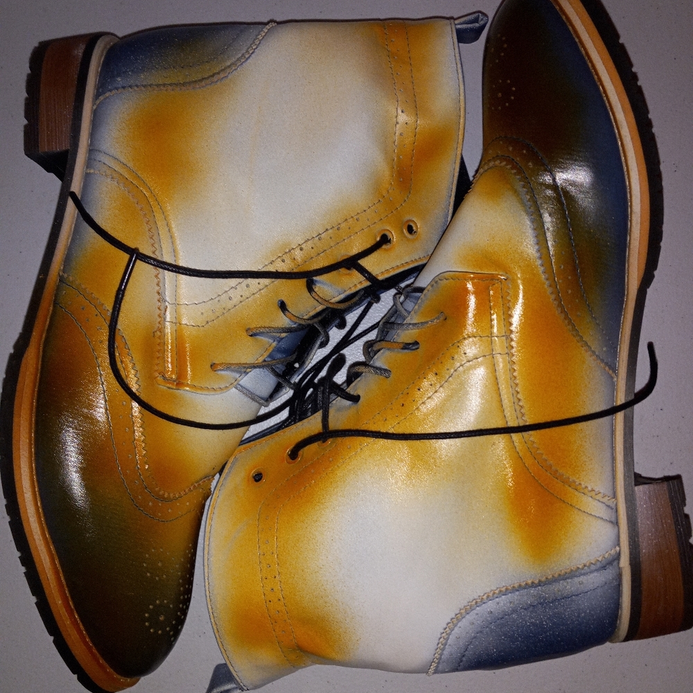 HIGH TOP MEN DRESS BOOTS NEW